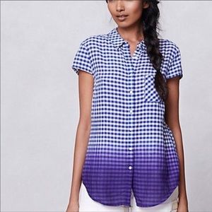 Purple Ombré Button Down